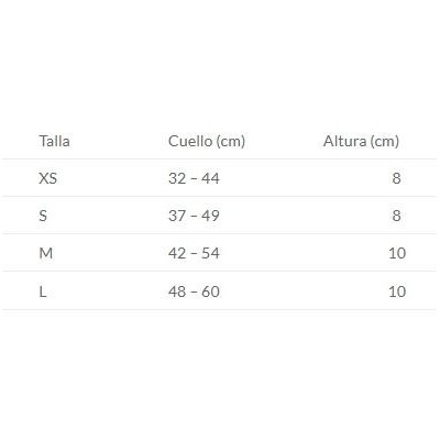 Comprar COLLARIN BLANDO RECTO PRIM TALLA L REF CC19 L 1 UNIDAD al mejor precio en NuestraFarma, tu farmacia online