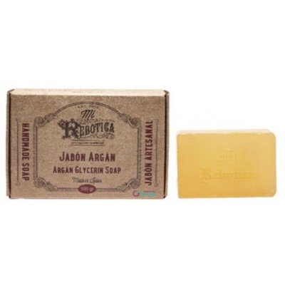 Comprar MI REBOTICA JABON DE GLICERINA Y ARGAN PASTILLA 100 G al mejor precio en NuestraFarma, tu farmacia online