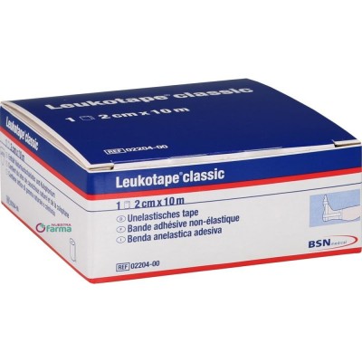Comprar LEUKOTAPE CLASSIC VENDA DE INMOVILIZACION INELASTICA RIGIDA 10 M X 2 CM al mejor precio en NuestraFarma, tu farmacia online