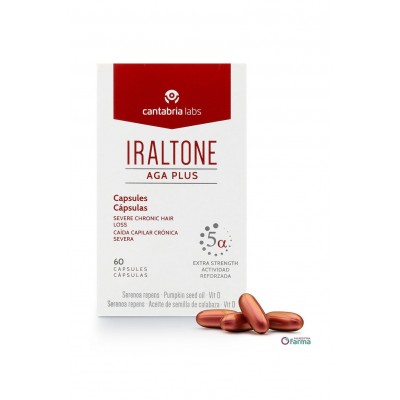 Comprar IRALTONE AGA PLUS 60 CAPSULAS al mejor precio en NuestraFarma, tu farmacia online