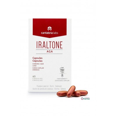 Comprar IRALTONE AGA 60 CAPSULAS al mejor precio en NuestraFarma, tu farmacia online