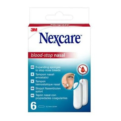 Comprar NEXCARE BLOOD STOP TAPON NASAL 6 UNIDADES al mejor precio en NuestraFarma, tu farmacia online