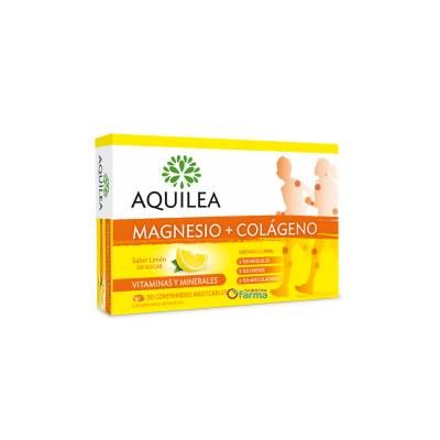 Comprar AQUILEA MAGNESIO + COLAGENO 30 COMPRIMIDOS al mejor precio en NuestraFarma, tu farmacia online