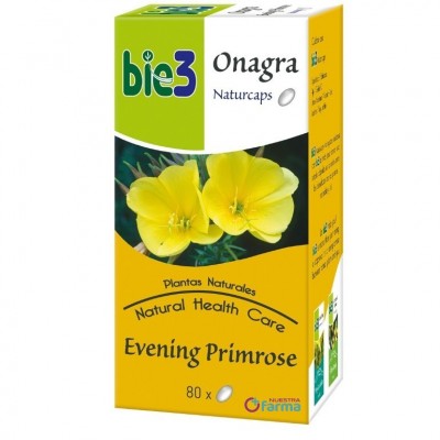 Comprar BIE3 ONAGRA NATURCAPS 80 CAPSULAS al mejor precio en NuestraFarma, tu farmacia online
