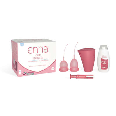 Comprar ENNA CYCLE STARTER COPA MENSTRUAL KIT al mejor precio en NuestraFarma, tu farmacia online