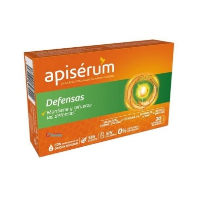 Comprar APISERUM DEFENSAS 30 CAPSULAS al mejor precio en NuestraFarma, tu farmacia online