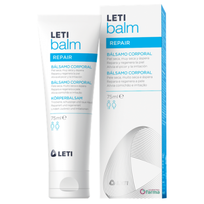 Comprar LETIBALM REPAIR BALSAMO CORPORAL 75 ML al mejor precio en NuestraFarma, tu farmacia online