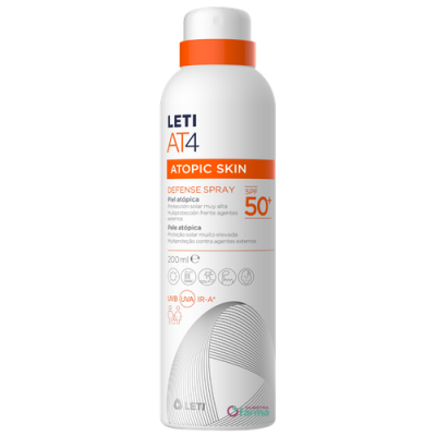 Comprar LETIAT4 DEFENSE SPRAY SPF50+ 200 ML al mejor precio en NuestraFarma, tu farmacia online