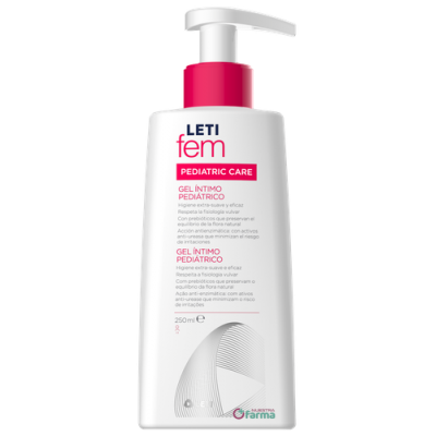 Comprar LETIFEM GEL INTIMO PEDIATRICO 250 ML al mejor precio en NuestraFarma, tu farmacia online