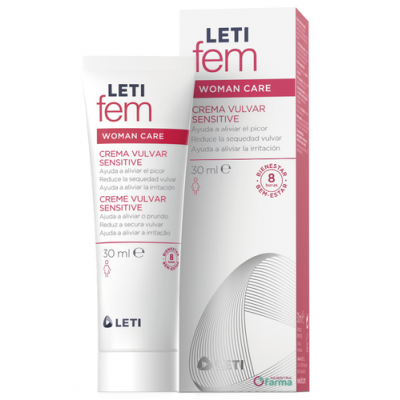 Comprar LETIFEM CREMA VULVAR SENSITIVE 30 ML al mejor precio en NuestraFarma, tu farmacia online