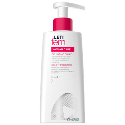 Comprar LETIFEM WOMAN GEL INTIMO 250 ML al mejor precio en NuestraFarma, tu farmacia online