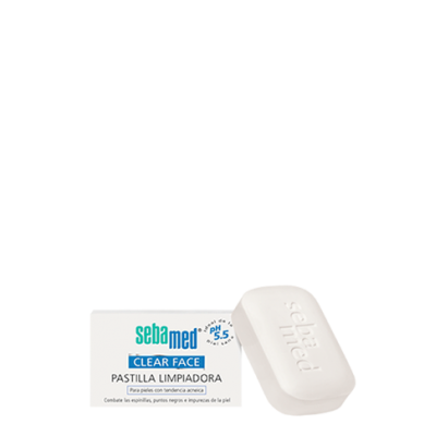 Comprar SEBAMED CLEAR FACE PASTILLA LIMPIADORA 100 G al mejor precio en NuestraFarma, tu farmacia online