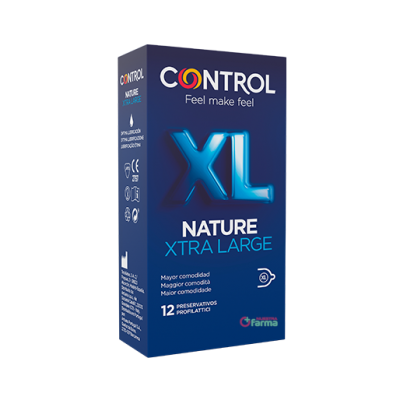 Comprar CONTROL NATURE XL PRESERVATIVOS 12 UNIDADES al mejor precio en NuestraFarma, tu farmacia online