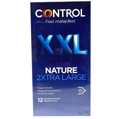 Comprar CONTROL NATURE XXL PRESERVATIVOS 12 UNIDADES al mejor precio en NuestraFarma, tu farmacia online