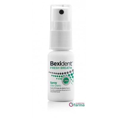 Comprar BEXIDENT FRESH BREATH SPRAY 15 ML al mejor precio en NuestraFarma, tu farmacia online