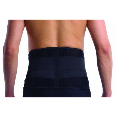 Comprar PRIMSPINE LABORAL FAJA LUMBOSACRA SEMIRRIGIDA PRS625N COLOR NEGRO TALLA M al mejor precio en NuestraFarma, tu farmacia online