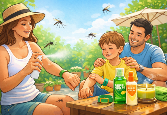 Mejor repelente de mosquitos: DEET, icaridina, IR3535, citriodiol o citronela (guía completa para elegir el más eficaz)