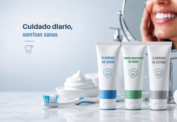 Tipos de flúor en las pastas dentales: diferencias, beneficios y cuál elegir